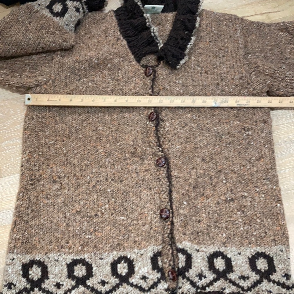 Blarney Woolen Mills handknit sweater coat - Picture 7 of 10